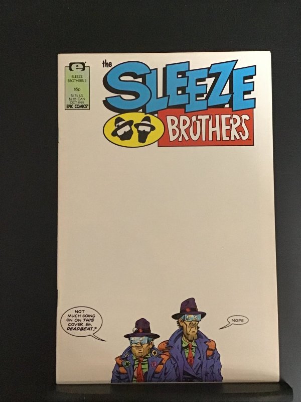 Sleeze Brothers #3 (1989)