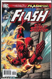 The Flash #9 Variant Cover (2011) The Flash