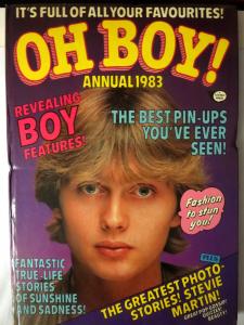 Oh Boy! - 3 British Annuals UK HB VF\+ IPC Magazines 1979, 1983, 1985 teen music