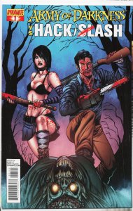 Army of Darkness vs. Hack/Slash #1 Seeley Cover (2013) Hack/Slash