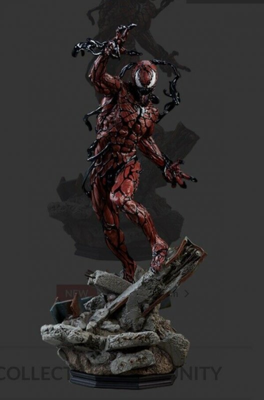 Sideshow Carnage Deluxe Format Figure Brand New/Sealed Limited Edition 