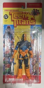 (20016) DC Direct CONTEMPORARY TEEN TITANS DEATHSTROKE Action Figure! MOC! Rare!