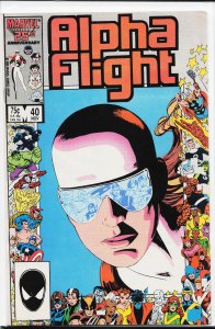 Alpha Flight #40 (1986) Alpha Flight