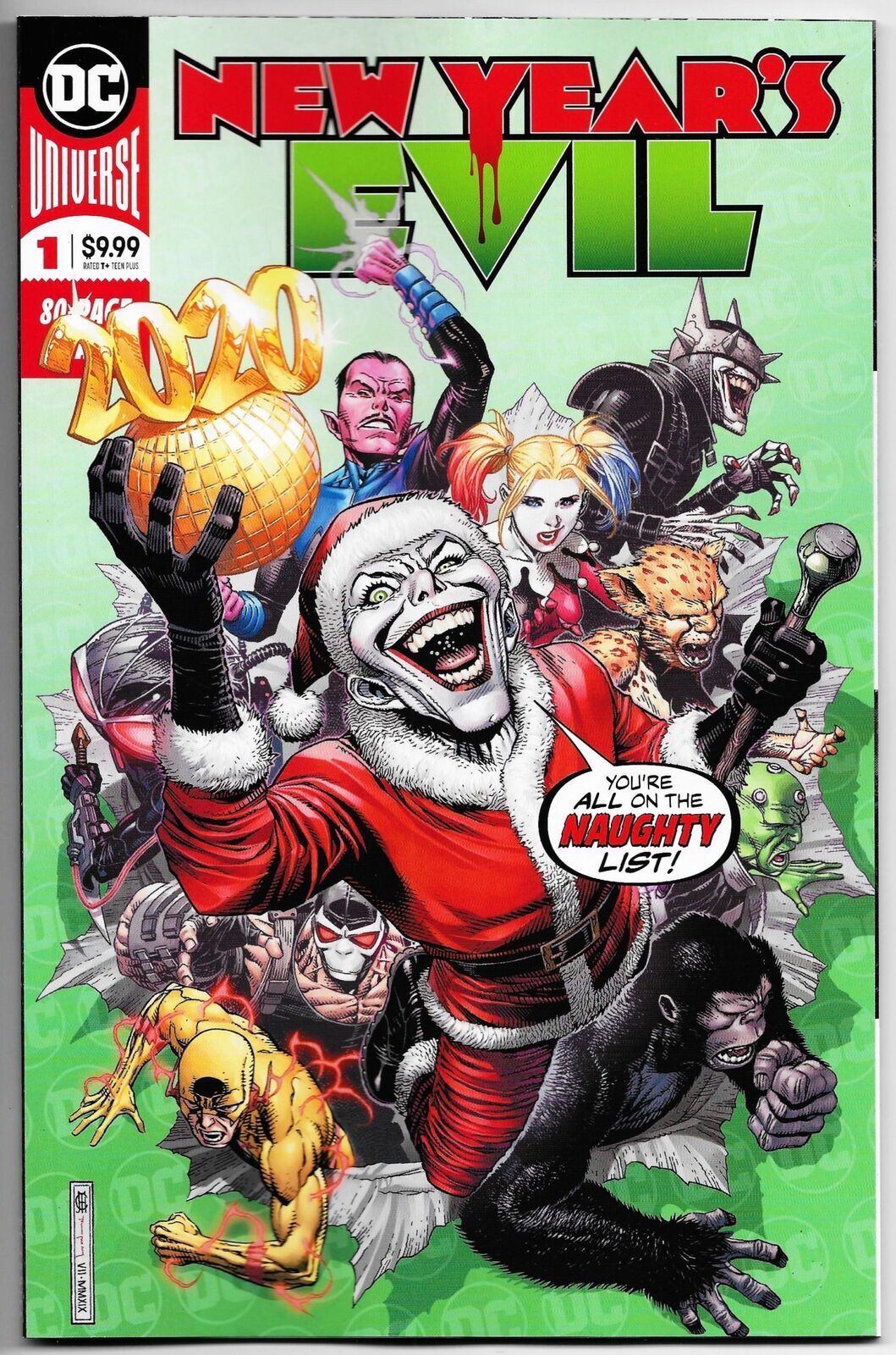 New Years Evil #1 Batman Who Laughs | Joker | Harley Quinn (DC, 2020) NM |  Comic Books - Modern Age, DC Comics, Harley Quinn / HipComic