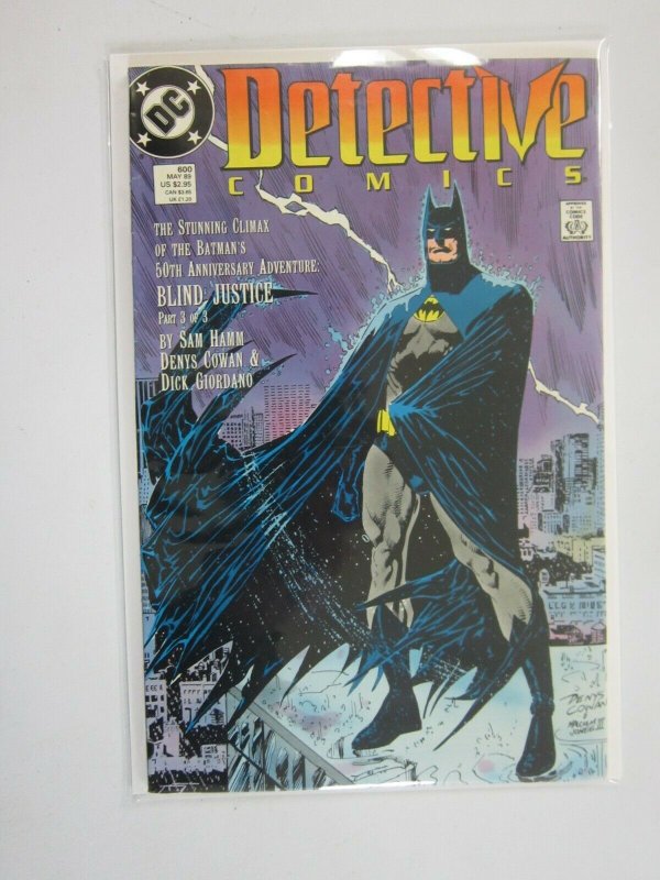 Detective Comics #600 4.0 VG (1989 1st Series)