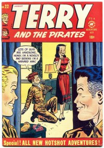 Terry and the Pirates #22 1950- Milton Caniff- Harvey Golden Age