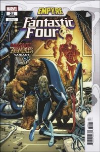 Fantastic Four (2018) 21-B Arthur Adams Marvel Zombies Cover VF/NM
