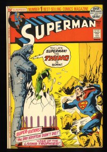 Superman #251 VF 8.0 Tongie Farm Collection