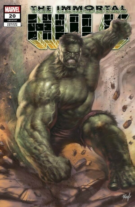 IMMORTAL HULK #20 (2019) LUCIO PARRILLO | TRADE DRESS | HIGH GRADE NM | UNREAD