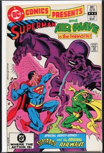 DC Comics Presents #55 (1983) Air Wave