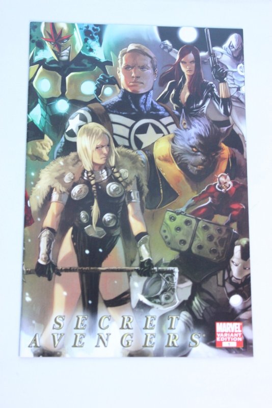Secret Avengers #1 Variant Djurdjevic Cover (2010) Secret Avengers NM