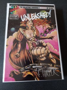 UNLEASHED #0 SIGNED BY FRED HARPER WITH COA 7096/80,000