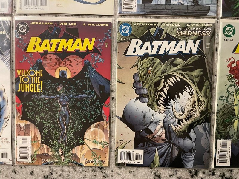 13 Batman DC Comics #608 609 610 611 612 613 614 615 616 617 618 619 619 NM CM54