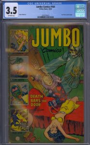 JUMBO COMICS #164 CGC 3.5 STAR PIRATE REPRINTS BEGIN ROBERT WEBB