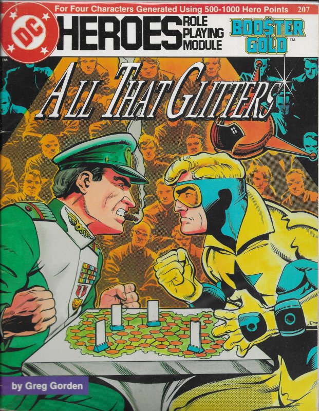 Mayfair DC Heroes Role Playing Module: Booster Gold -- All that Glitters VG