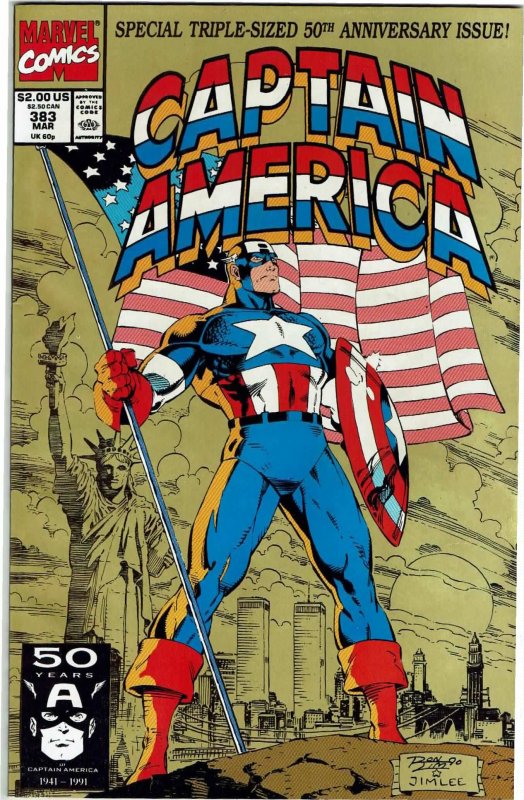 Captain America #383 (1968 v1) 50th Anniversary NM