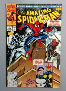 Amazing Spider-Man #356 VF+ Punisher Marvel Comics 1991