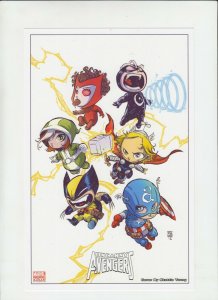 Uncanny Avengers print by Skottie Young - marvel - wolverine - captain america 