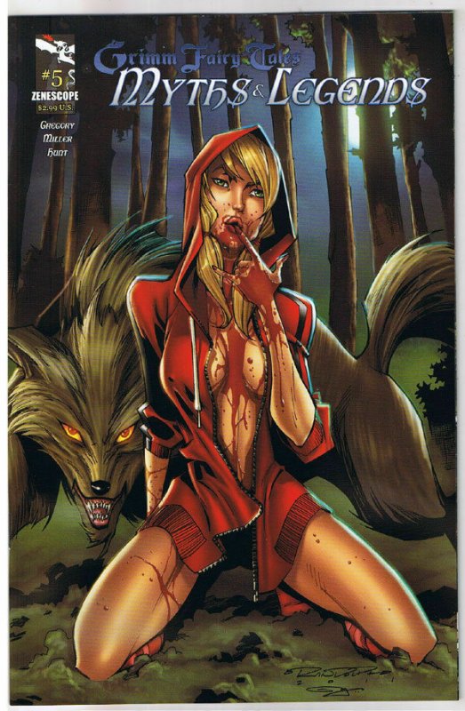 GRIMM FAIRY TALES Myths and Legends #5 A, NM-, 1st, Good girl, more GFT in store