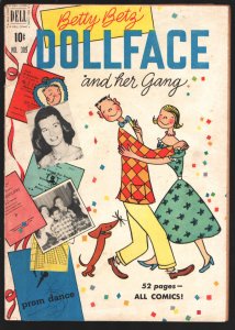 Betty Betz' Dollface and Her Gang-Four Color Comics #309 1951-Dell-Partial ph...