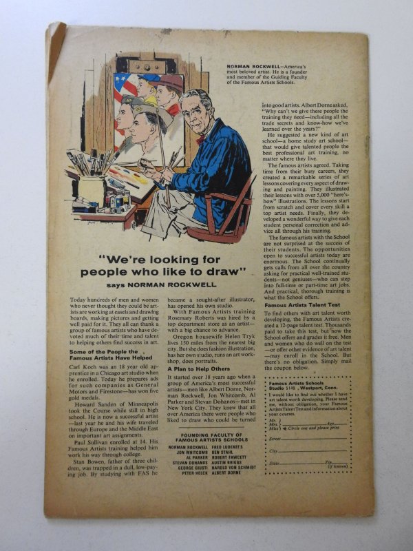 Thor #133 (1966) VG- Condition moisture stain, 1 in tear bc, 1/2 in spine split