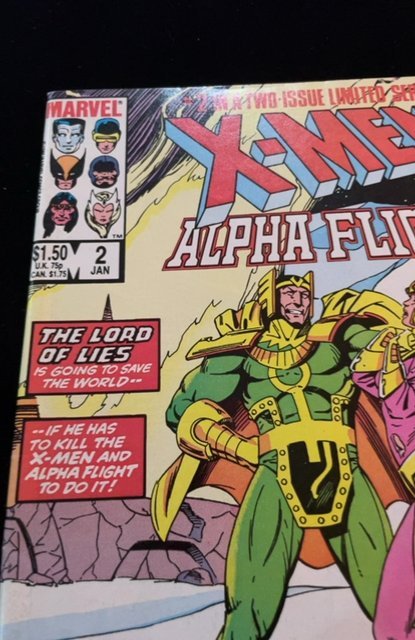 X-Men/Alpha Flight #2 (1986) VF/NM