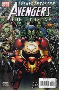 Avengers: The Initiative #15 VF ; Marvel | Secret Invasion Dan Slott