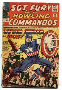 Sgt. Fury And His Howling Commandos #13 - 1964 - Marvel - G - comic book