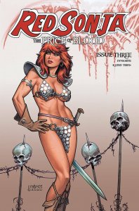 Red Sonja Price Of Blood #3 Cvr C Linsner (Dynamite, 2021) NM