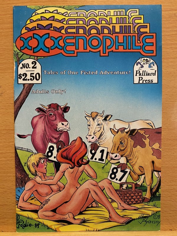 XXXenophile #2 (1989) Palliard Press. AWESOME!! Adults Only