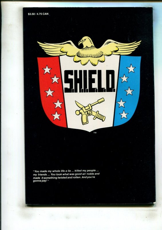 NICK FURY VS. S.H.I.E.L.D. #6 (9.0) LIGHT OF TRUTH!! 1988