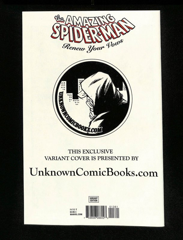 Amazing Spider-Man: Renew Your Vows #13 Unknown Comics A Variant