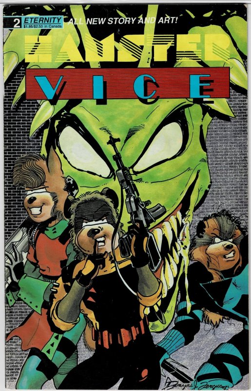 Hamster Vice #2 (1989) FN, The Roach Wars!