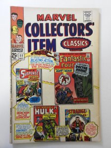 Marvel Collectors' Item Classics #11 (1967) VG+ Condition