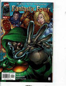 Lot Of 12 Fantastic Four Marvel Comic Books # 1 2 3 4 5 6 7 8 10 11 12 13 JD4