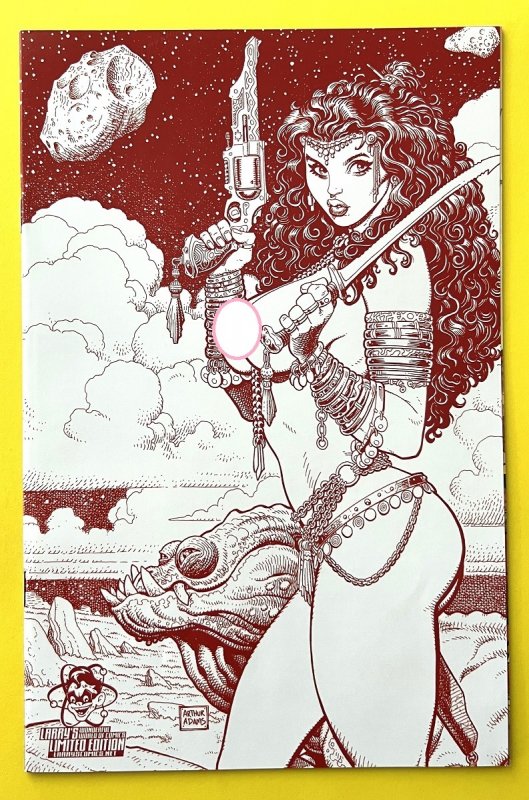 WARLORD OF MARS DEJAH THORIS 1 LARRY'S RED NUDE COVER (2011) B3