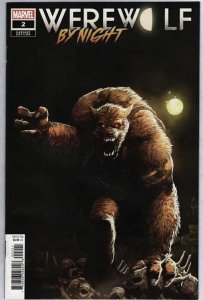 WEREWOLF BY NIGHT #2 Zaffino 1:25 Variant NM+ Marvel Comics Amazing