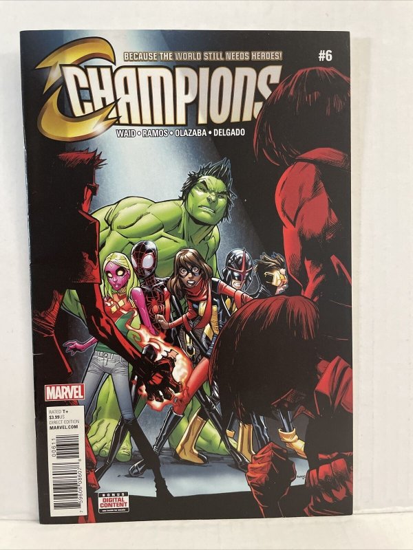 Champions #6 2nd Print