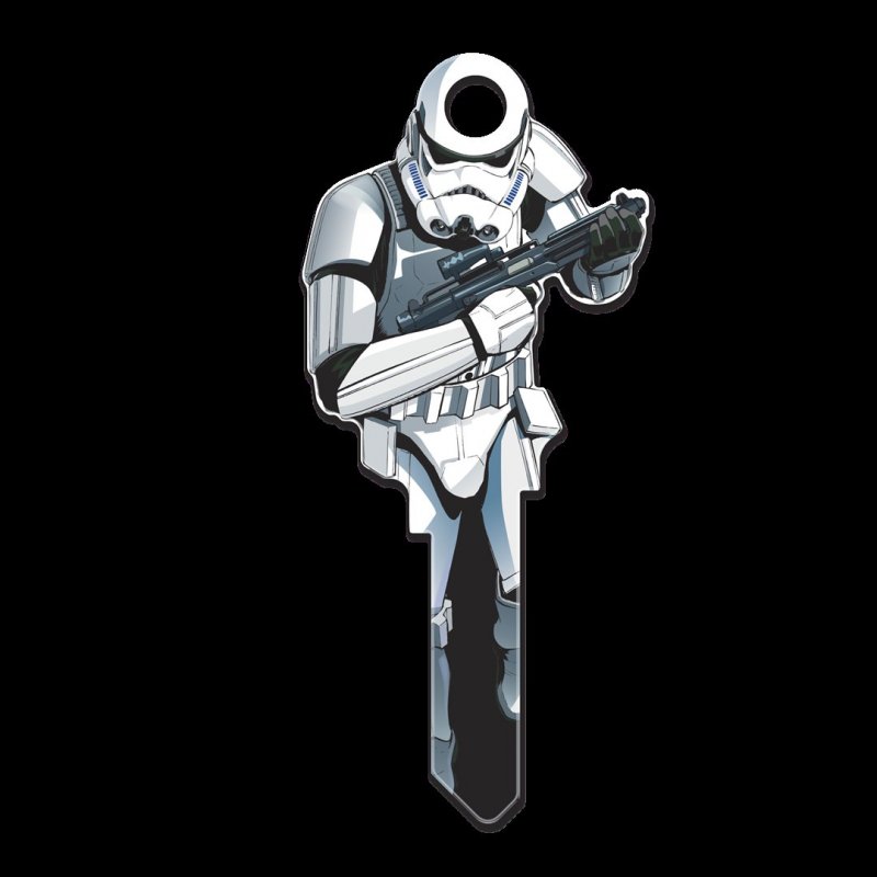 Star Wars Key Blanks Stormtrooper Full Body Shape Kwikset