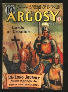 Argosy 9/23/1939-Munsey-Lords of Creation by Eando Binder-Adventure & myste...