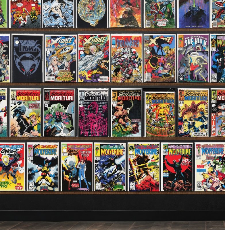 Huge Lot 140+ Comics with Marvel Comics Presents, Strikeforce: Morituri & More!