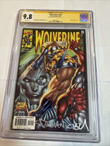 Wolverine (2000) # 154 (CGC 9.8 SS) Signed Fabian Nicieza  • Deadpool • Marvel