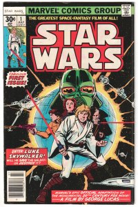 Star Wars #1 (1977) 1st printing,  high grade, 1st Luke, Leia, Han Solo, Vader