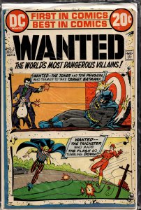 Wanted, The World's Most Dangerous Villains #2 (1972) The Flash