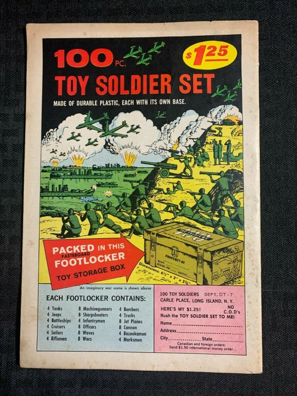 1965 TOKA JUNGLE KING #2 VG 4.0 Dell Comics / Has Toka Met His Match?