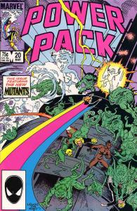 Power Pack #20 FN ; Marvel | Mike Mignola