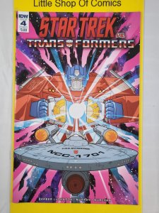 Star Trek Vs Transformers #4 Cover A 2018 IDW Publishing