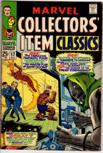 MARVEL COLLECTORS ITEM CLASSICS 17 VG-F Oct. 1968