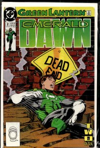 Green Lantern: Emerald Dawn #2 Direct Edition (1989) Green Lantern
