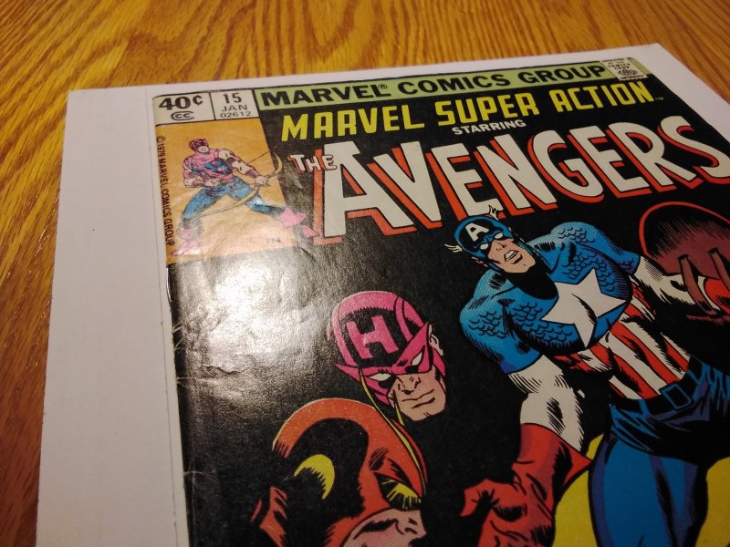 Marvel Super Action #15 (1980) Captain America